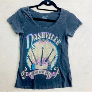 Midnight rider Nashville music tee